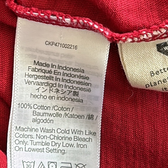 BUNDLE of 2: J Crew Swiss Dot Tank Top & Madewell V-Neck Tee. Cotton Medium - Picture 12 of 12